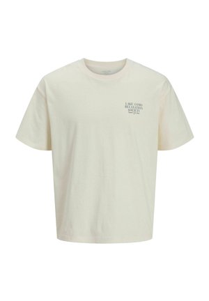 Jack & Jones, T-SHIRT BACKPRINTET T-SHIRT - T-Shirt print - egret