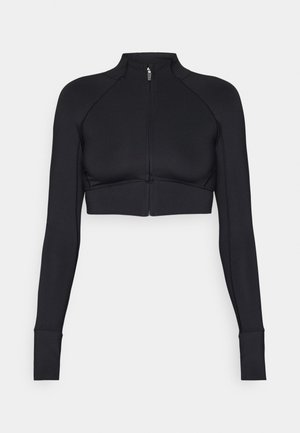 Fabletics PURELUXE CROPPED JACKET - Spordijakk - black