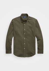 CUSTOM FIT BRUSHED FLANNEL SHIRT - Vapaa-ajan kauluspaita - ranger green