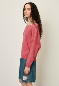 American Vintage DAMSVILLE - Striktrøje - bois de rose chine