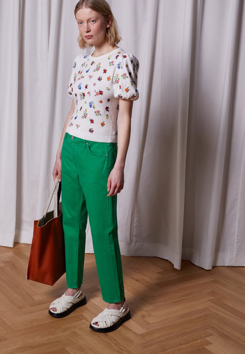 FRAME LE SLOUCH Jeans Straight Leg grass green/grün Zalando.at