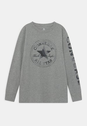 CAMO TEE - Top s dlouhým rukávem - dark grey heather