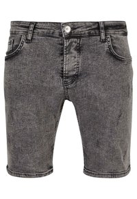 Denim shorts - black