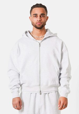 HEART - Zip-up sweatshirt - light grey