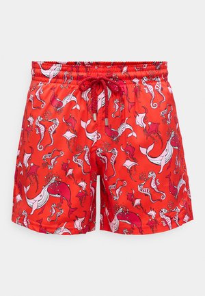 Badeshorts - coquelicot