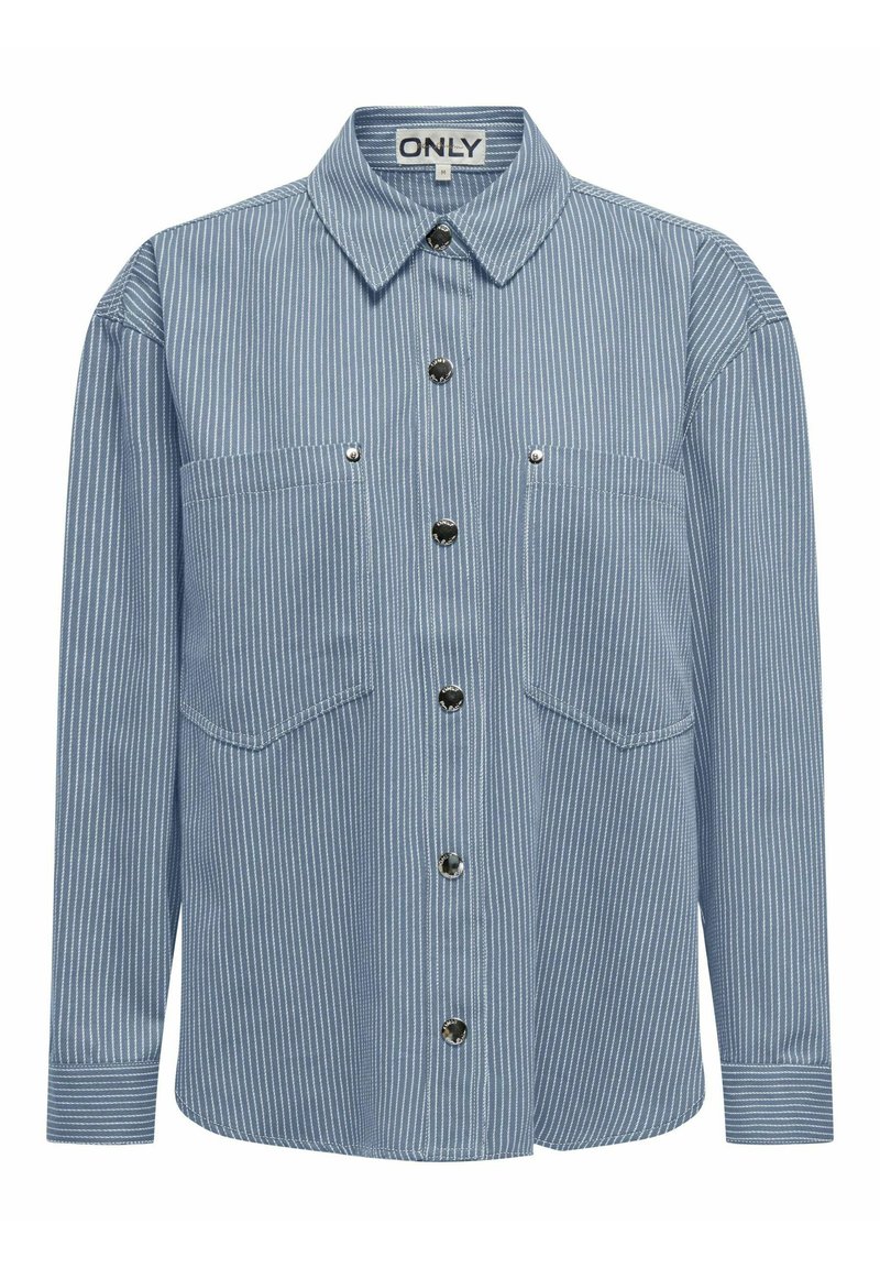 Only Overhemdblouse lichtblauw