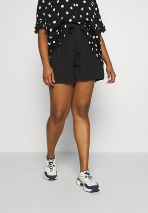 TIE WAIST - Shorts - black