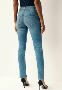 Next LIFT SHAPE STANDARD - Vaqueros slim fit - dark-blue denim