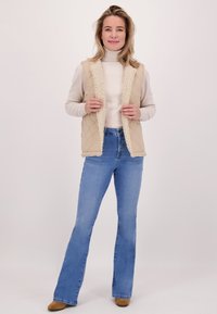 JE M'APPELLE DAMES - Bootcut jeans - lichtblauw