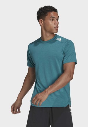 T-shirt basic - turquoise
