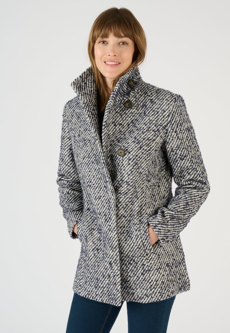 Damart Cappotto classico - marine chiné