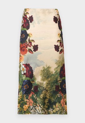 MAEVE SLIP SKIRT - Falda de tubo - forbidden forest