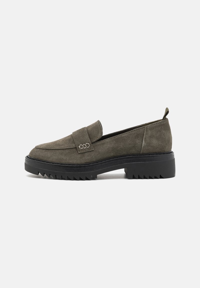 Esprit Slip-ons - khaki green