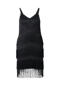 FRANSEN ÄRMELLOS - Freizeitkleid - black