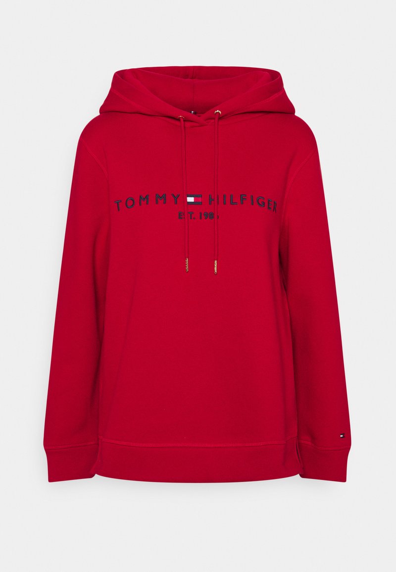 Tommy Hilfiger HILFIGER HOODIE - Hoodie - red - Zalando.de