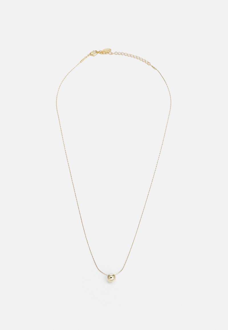 Orelia FINE CHAIN DROP NECKLACE Halskette pale goldcoloured