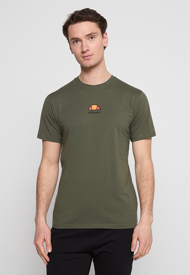 Ellesse T-shirt basic donkergroen Ellesse T-shirt basic donkergroen