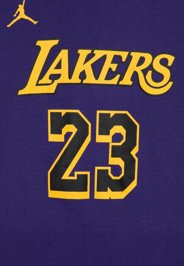 NBA LOS ANGELES LAKERS (LAK) LEBRON JAMES STATEMENT TEE UNISEX - Print T-shirt - purple2