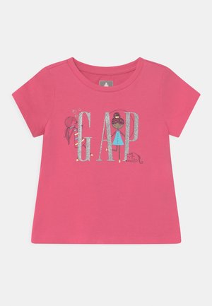 GIRL LOGO - T-shirt print - bold pink