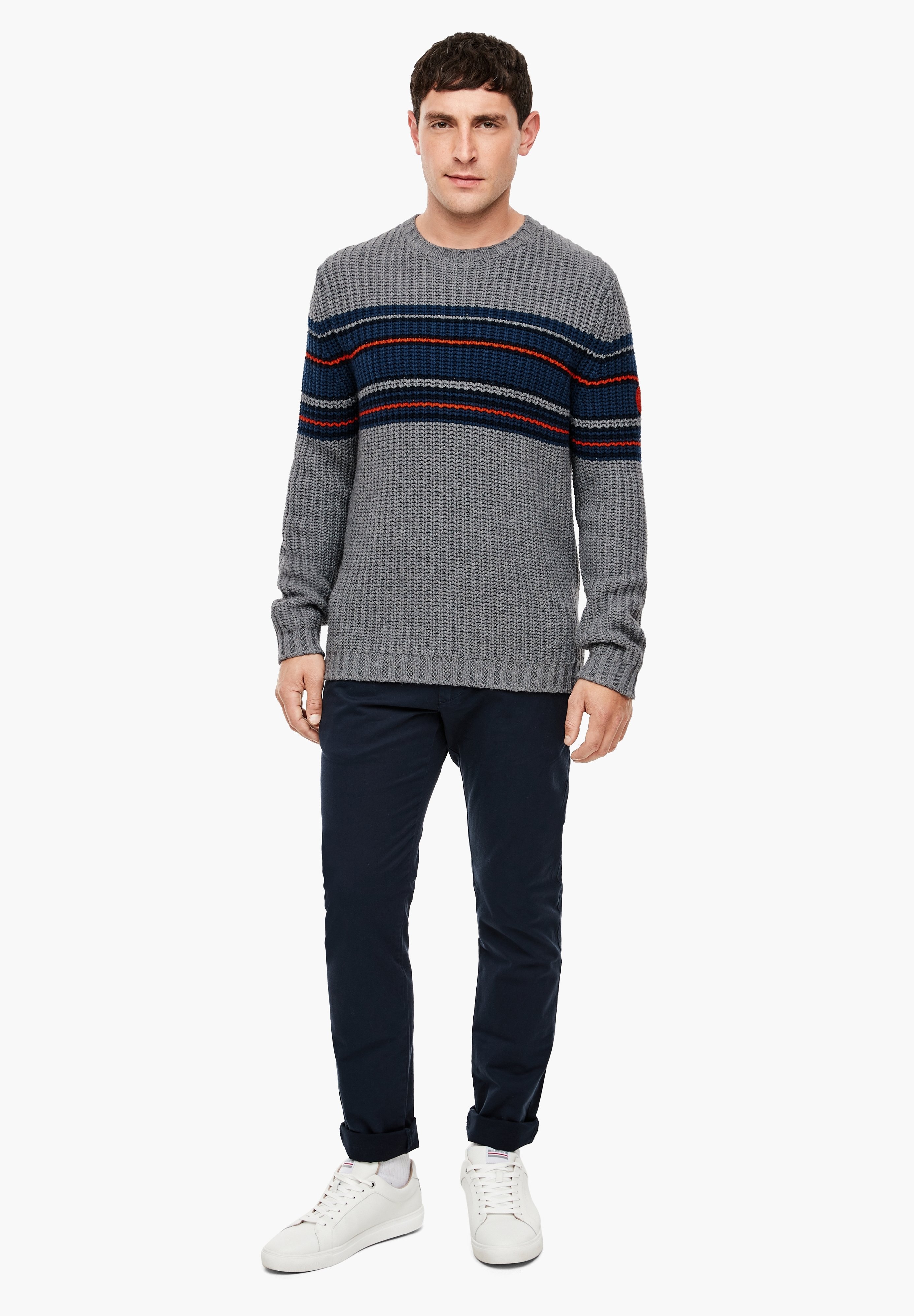 Homme MIT STREIFEN-DETAILS - Pullover Homme MIT STREIFEN-DETAILS - Pullover