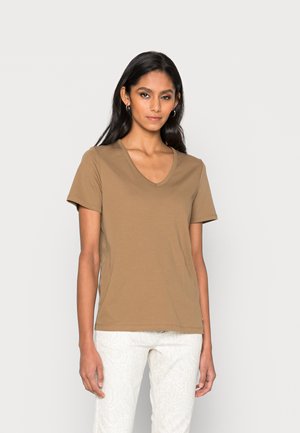 T-shirt basic - caramel