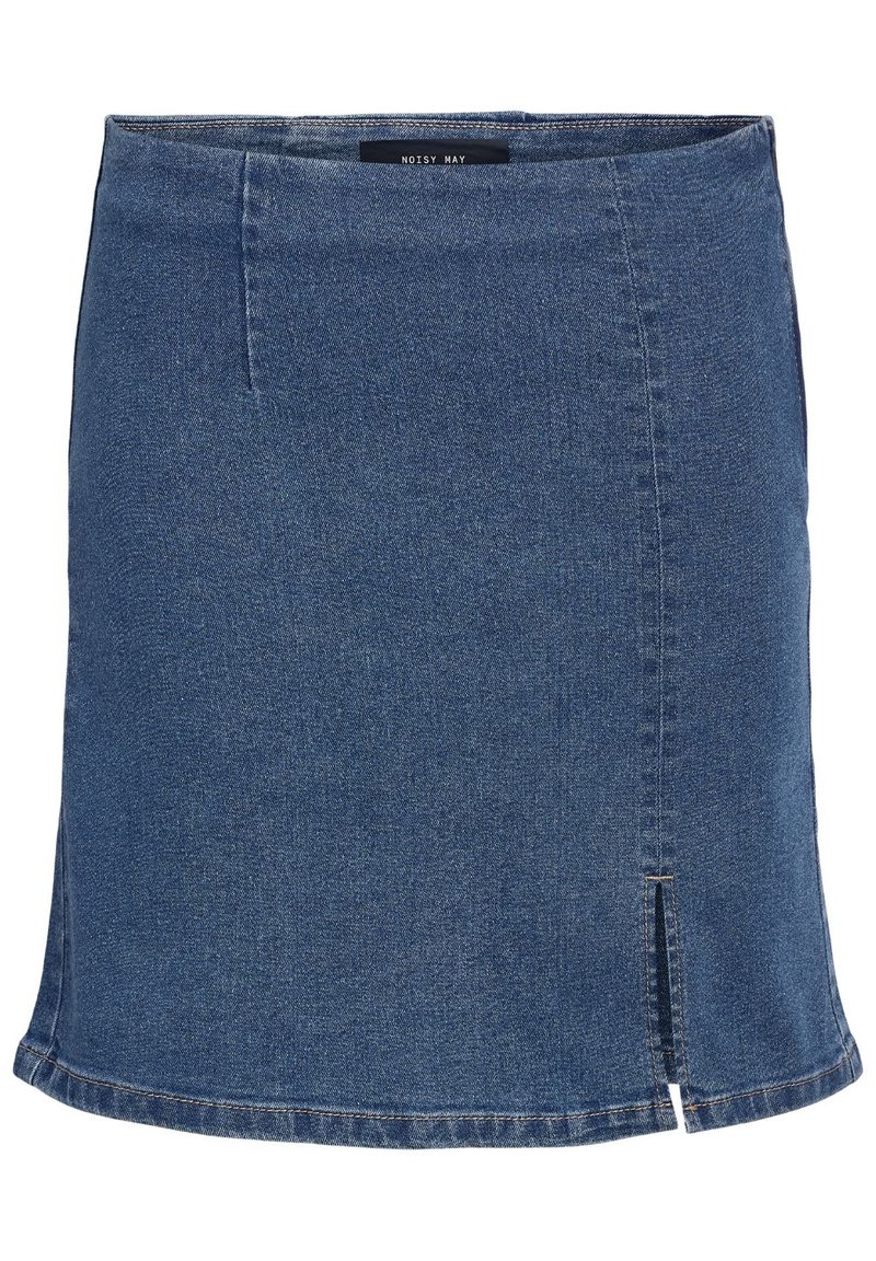 Noisy May Minirok blauw denim/bluedenim