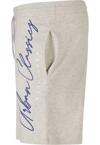 Urban Classics SCRIPT LOGO SWEAT SHORTS - Verryttelyhousut - lightgrey