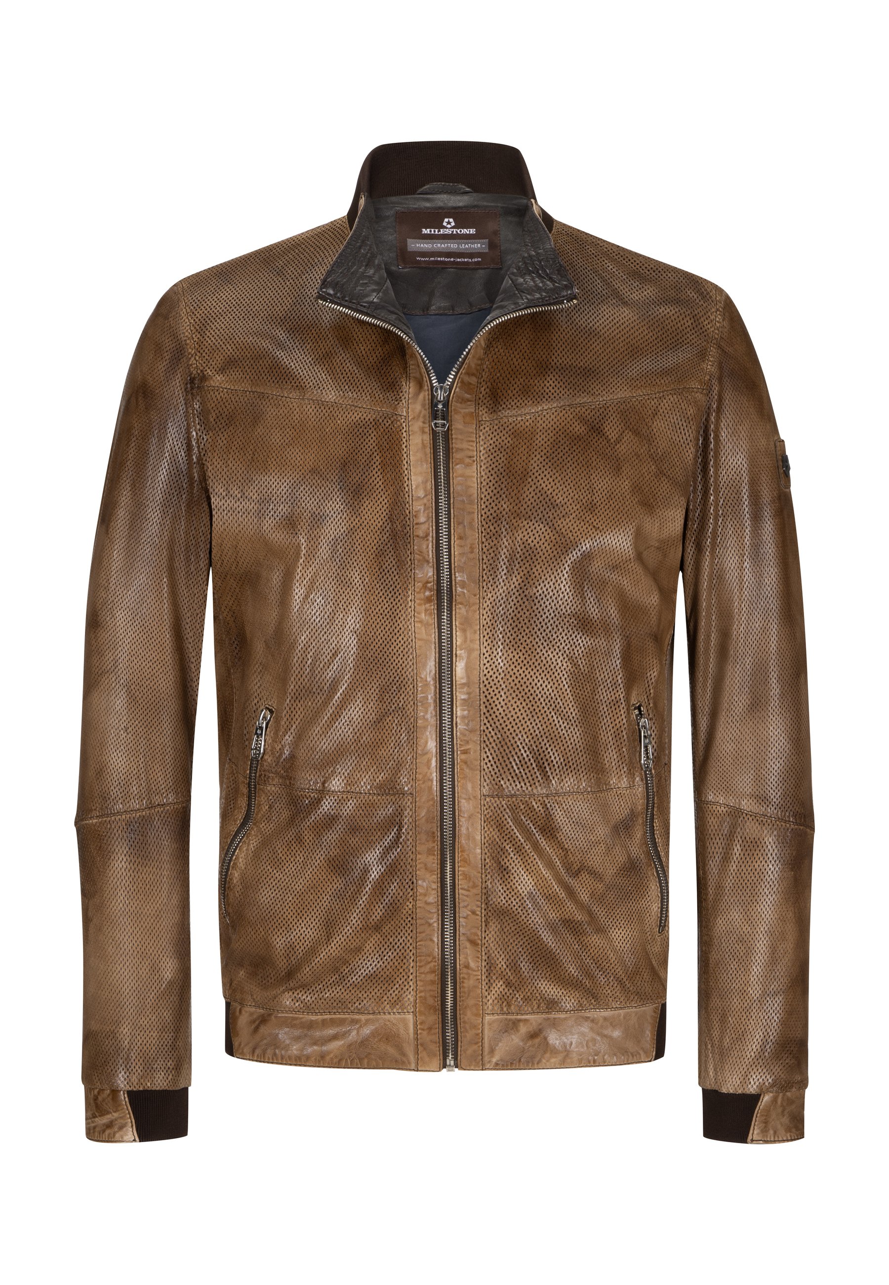 milestone leather men's jackets