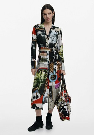 COLLAGE - Vestido camisero - multi-coloured