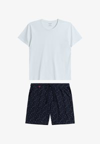 Niewybrane, light blue navy blue