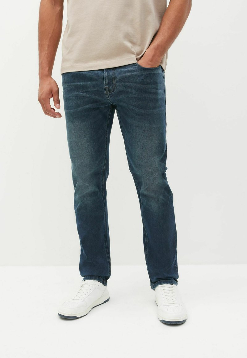 Next MOTION FLEX STRETCH - Kavbojke slim fit - blue grey