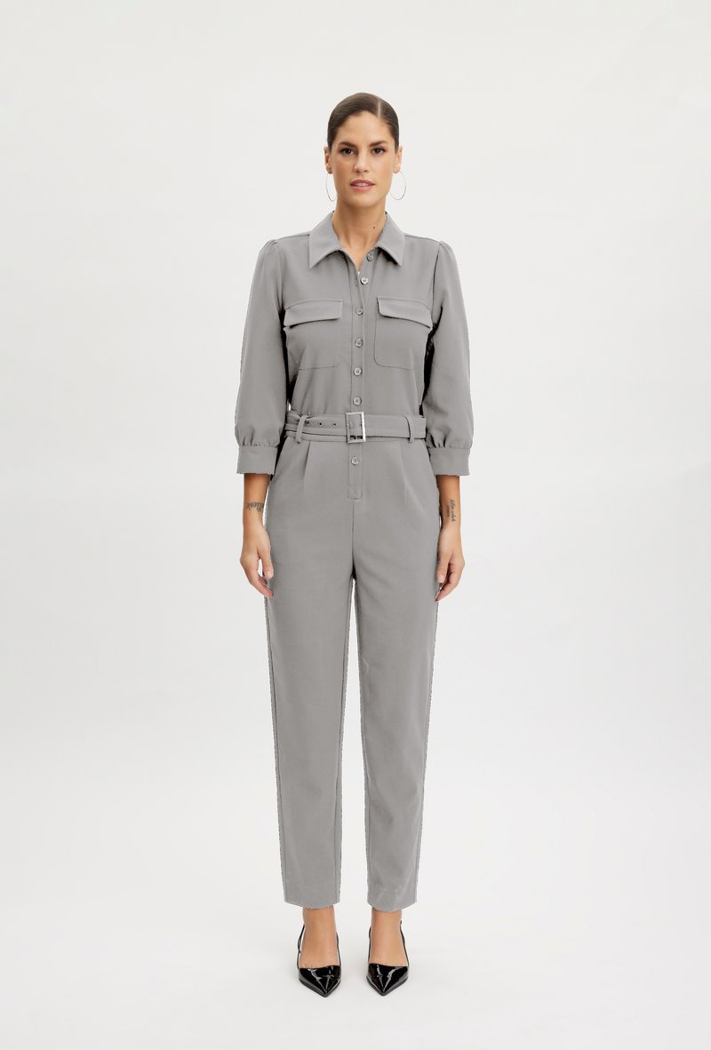Gestuz Jumpsuit lichtgrijs