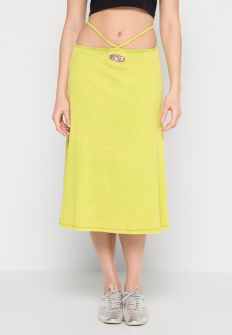 Diesel A-lijn rok geel Diesel A-lijn rok geel