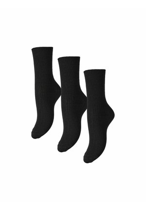 PCMARTA 3 PACK - Socken - black