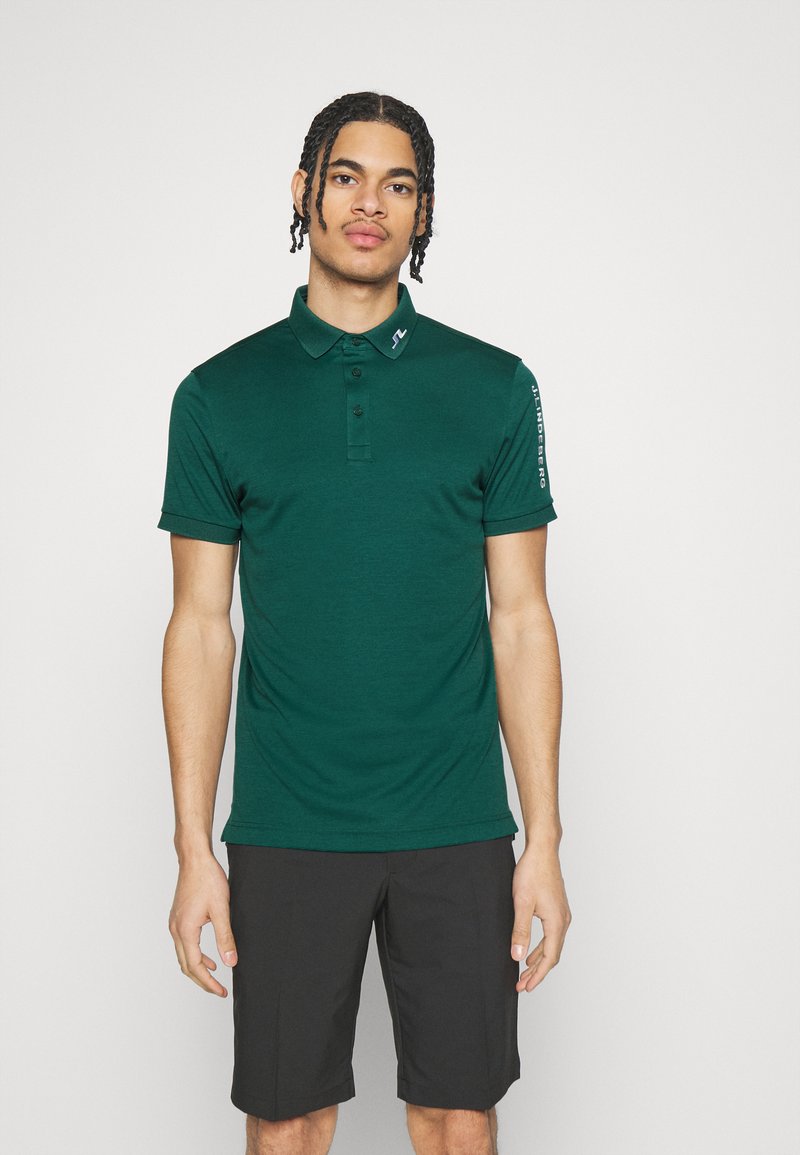 J.LINDEBERG Sports TOUR TECH SLIM FIT POLO Polo shirt rain forest