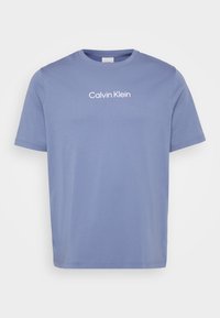 Calvin Klein HERO LOGO COMFORT - Μπλουζάκι με στάμπα - grisaille