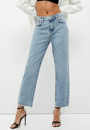 Straight leg jeans - light-blue denim