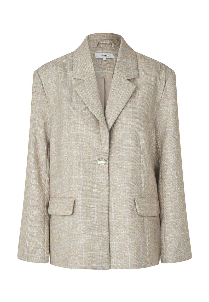 mbyM HOWLA - Blazer - beige check/beige - Zalando