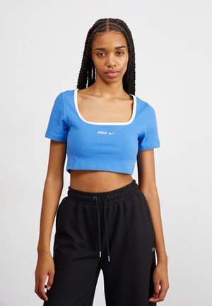 Nike Sportswear TREND TEE - T-shirt - bas - star blue