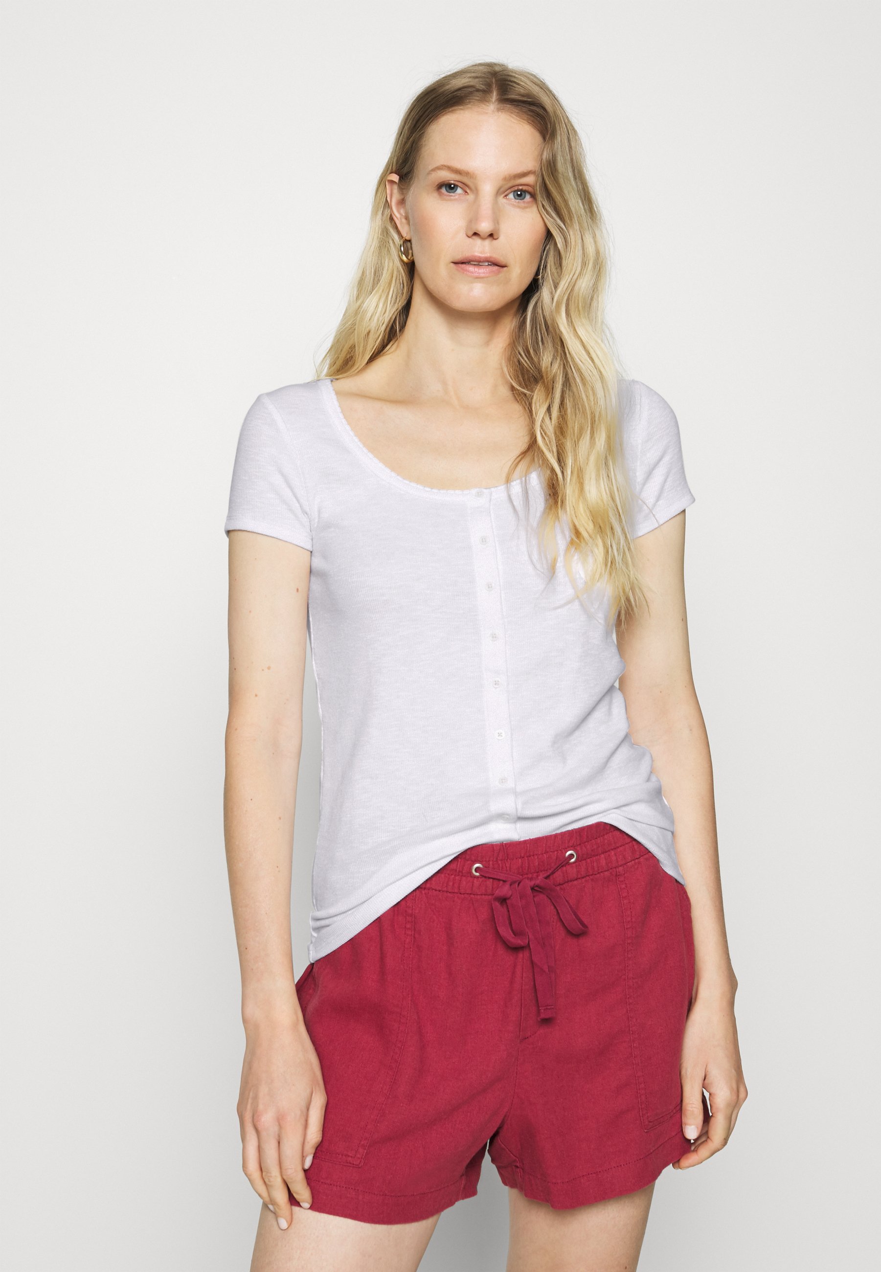 GAP SCOOP CARDI T shirts med print fresh white Zalando.no GAP SCOOP CARDI - T-shirts med print - fresh white