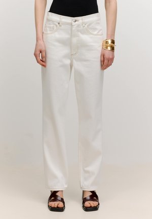 Straight leg jeans - weiß