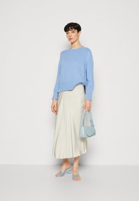 Esprit SKIRT - Falda acampanada - light beige