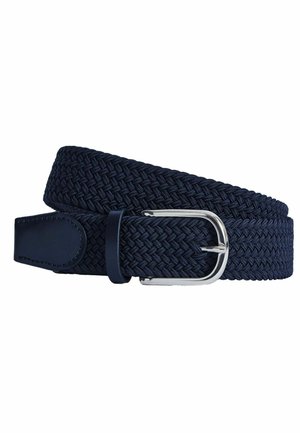 ELMONT - Palmikkovyö - navy