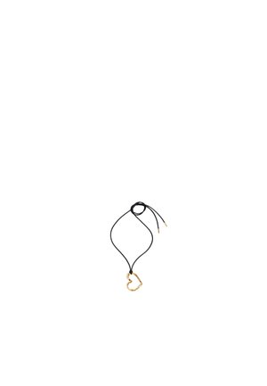 CORAZON TEXTURA  - Collar - oro