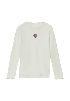 Langarmshirt - creme
