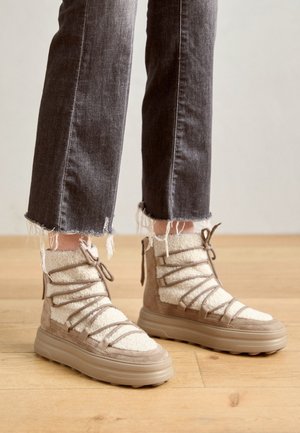 BREAK - Bottines à lacets - nuts/natur