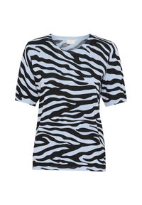 KALIZ - Print T-shirt - blue   black graphic