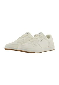 TOM TAILOR LICENCE SNEAKER AUS HOCHWERTIGEM - Sneakers - white honey