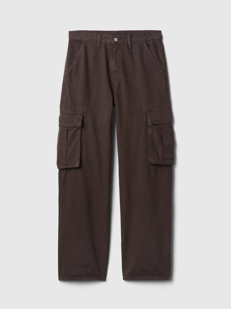 GAP Wijde jeans bruin