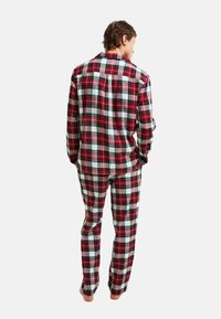 Monoprix CARREAUX MANCHES LONGUES - Pyjama - ecru